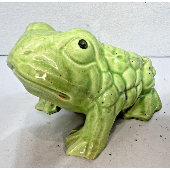 Vintage Frog Toad‎ Planter Sponge Holder Small Japan - Picture 3 of 5